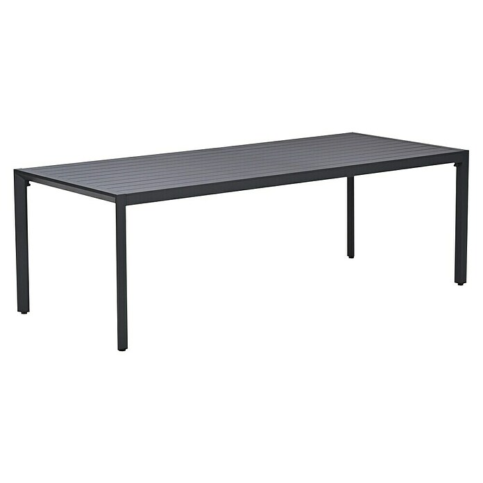 Garden Impressions Tuintafel Felini (l x b x h: 220 x 93 x 72 cm, Carbon Black) | BAUHAUS