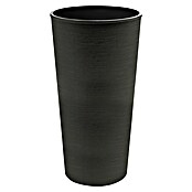 Okrogli stebrasti cvetlični lonec Melrose Glamour  (Plastika, Antracit) | 8444 - Kunststoff Pflanzgefäße | IAKB - Gefäße Outdoor | IAK - Gefässe,Deko outdoor, Zeitschriften | IA - Gartenhartware | I - Stadtgarten | BAUHAUS