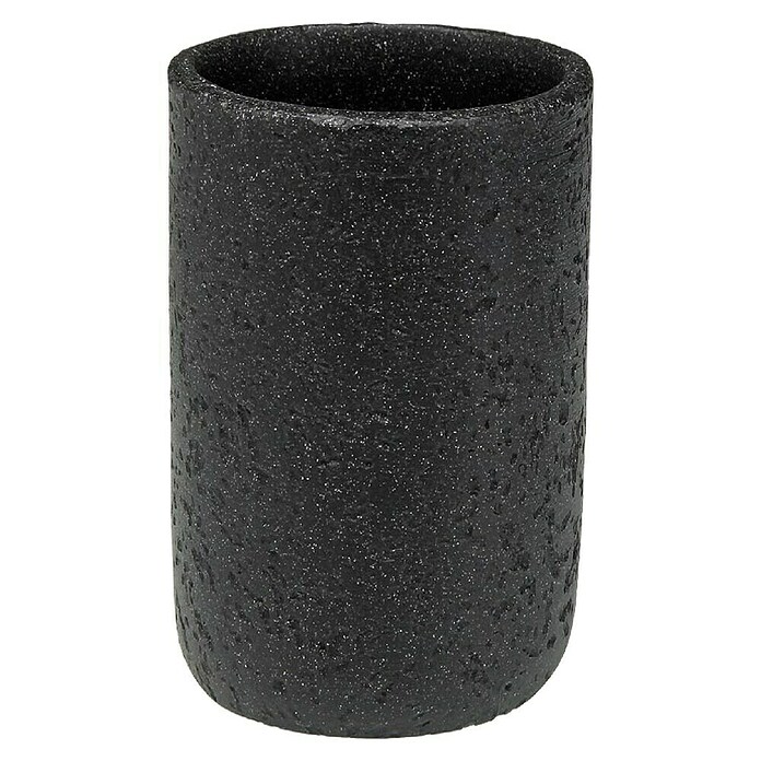 Portacepillos Kora (Resina, Negro) | BAUHAUS