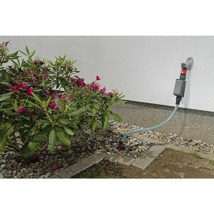 Osram Smart+ Bewässerungssteuerung - Batteriebetrieben, Passend für: Bewässerungssteuerung, Smart Home System, 1 & ¾ Zoll Wasserhahn - Automatische Bewässerung mit einem Gardena Bewässerungscomputer und einem Anschluss an die Wasserleitung.
