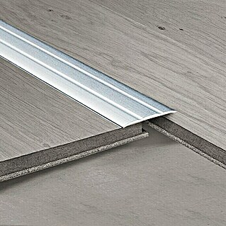 LOGOCLIC Übergangsprofil 132 (Silber, 1 m x 38 mm x 2,5 mm, Montageart: Kleben)