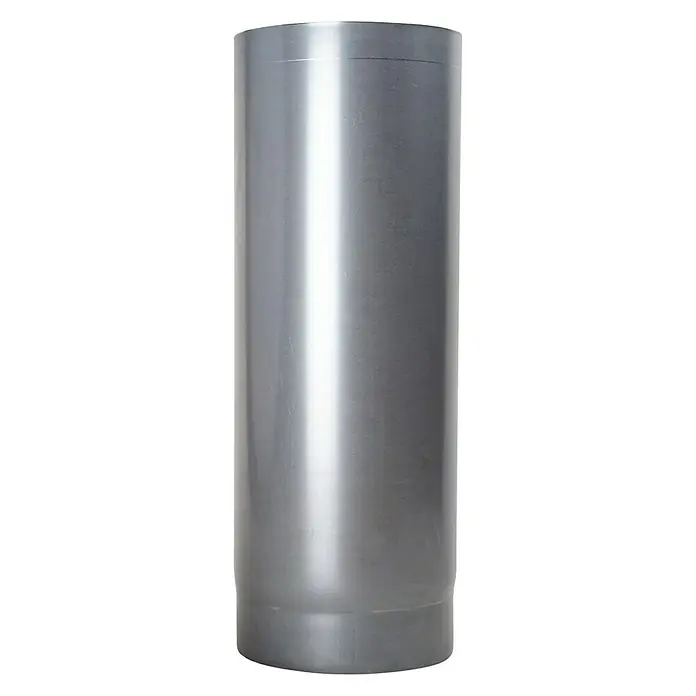 OfenrohrØ x L: 150 x 1.000 mm, Unlackiert, Silber