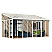 Palram Wintergarten San Remo (B x T x H: 4,25 x 3 m x 3,1 m, Verkehrsweiß)