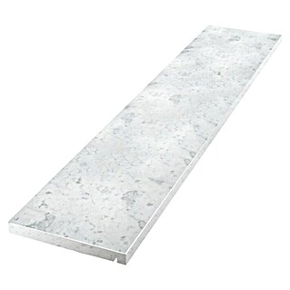 Vensterbank Bianco Carrara (151 x 20 x 2 cm, Lichtgrijs, Natuursteen)