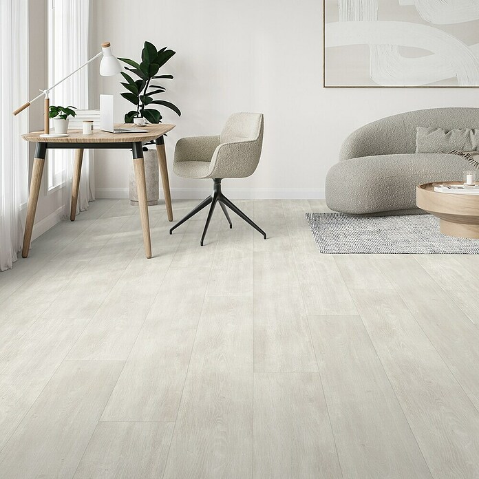 Parador Designboden Modular One (Eiche Nordic weiß, Schlossdiele, 2 200 x 235 x 8 mm) | BAUHAUS