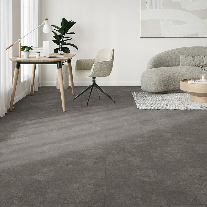 Parador Designboden Modular One (Stein Atlas schattengrau, Landhausdiele, 853 x 400 x 8 mm) | BAUHAUS