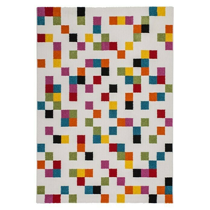 Kayoom Teppich Caribbean 233 (Weiß, L x B: 230 x 160 cm)