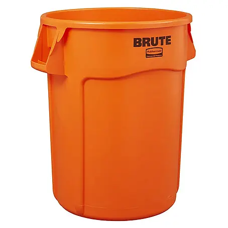 Proregal  Standard-Mülleimer Rubbermaid Brute runde Mehrzwecktonne mit Belüftungskanälen