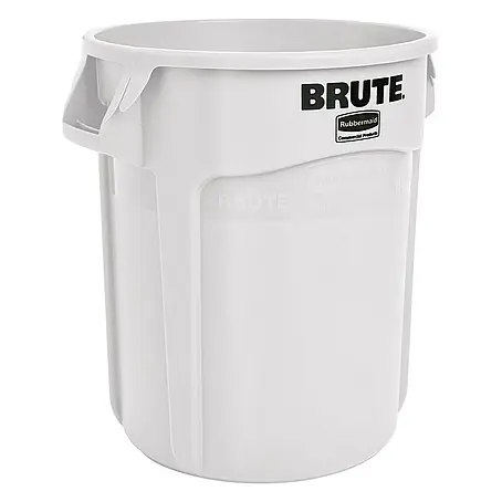Proregal  Standard Mülleimer Rubbermaid Brute runde Mehrzwecktonne mit Belüftungskanälen
