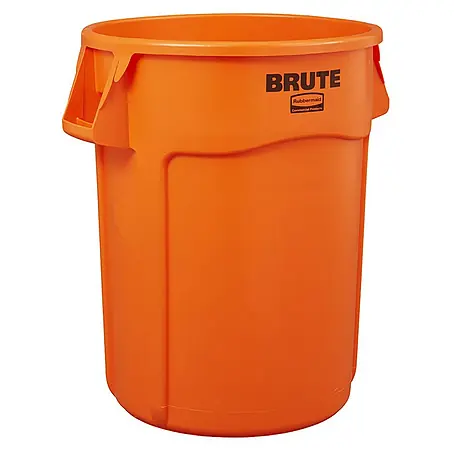 Proregal  Standard-Mülleimer Rubbermaid Brute runde Mehrzwecktonne mit Belüftungskanälen