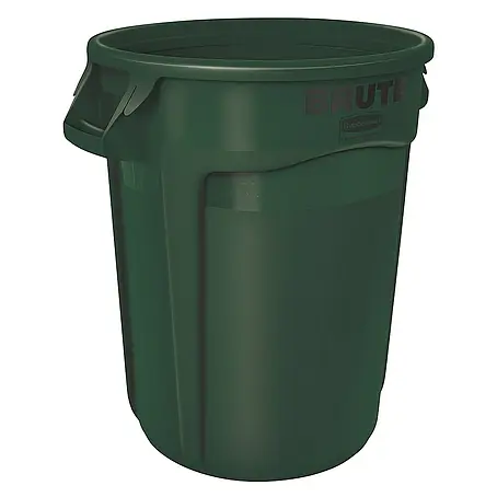 Proregal  Standard-Mülleimer Rubbermaid Brute runde Mehrzwecktonne mit Belüftungskanälen