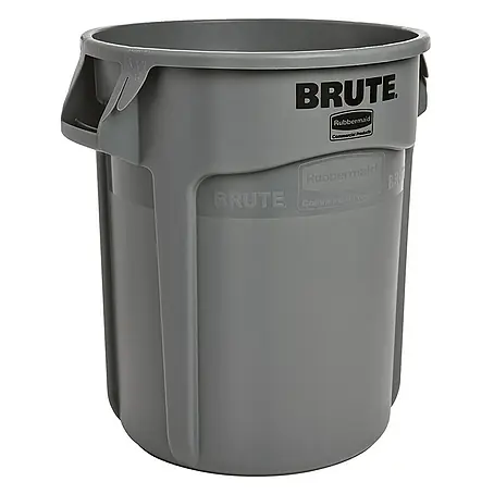 Proregal  Standard-Mülleimer Rubbermaid Brute runde Mehrzwecktonne mit Belüftungskanälen