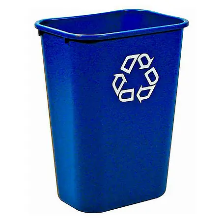 Proregal  Standard-Mülleimer Rubbermaid rechteckiger Abfallbehälter