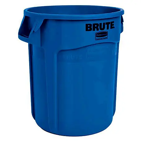 Proregal  Standard-Mülleimer Rubbermaid Brute runde Mehrzwecktonne mit Belüftungskanälen