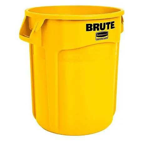 Proregal  Standard-Mülleimer Rubbermaid Brute runde Mehrzwecktonne mit Belüftungskanälen