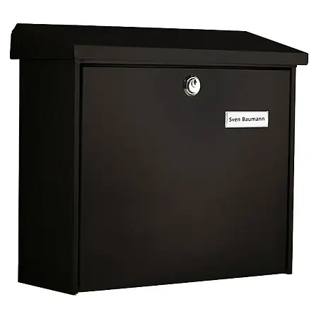 Proregal  Wandbriefkasten Comfort aus verzinkem Edelstahl