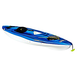 Pelican Kayak Argo 100X (L x An: 305 x 71 cm, Peso máximo admitido: 125 kg, Apto para: 1 persona, Azul/Blanco)