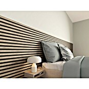 CanDo Akoestische panelen Vergrijsd eiken (260 x 30 cm, Vergrijsd eiken, 2 st., 1,56 m²) | BAUHAUS