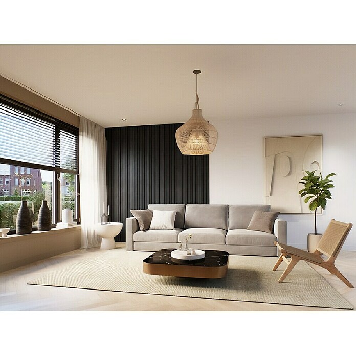 CanDo Akoestische panelen Advanced Lava eiken (260 x 30 cm, Advanced Lava eiken, 1,56 m²) | BAUHAUS