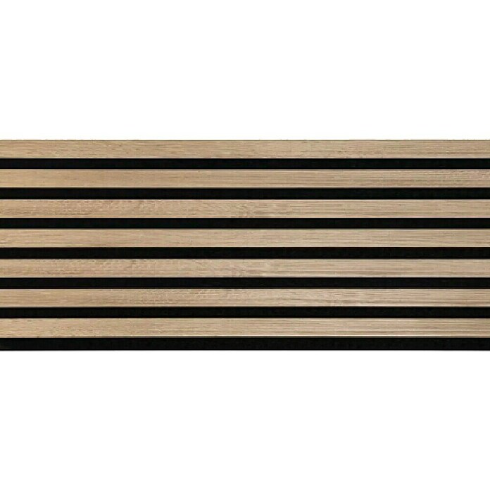 CanDo Akoestische panelen Vergrijsd eiken (260 x 30 cm, Vergrijsd eiken, 2 st., 1,56 m²) | BAUHAUS