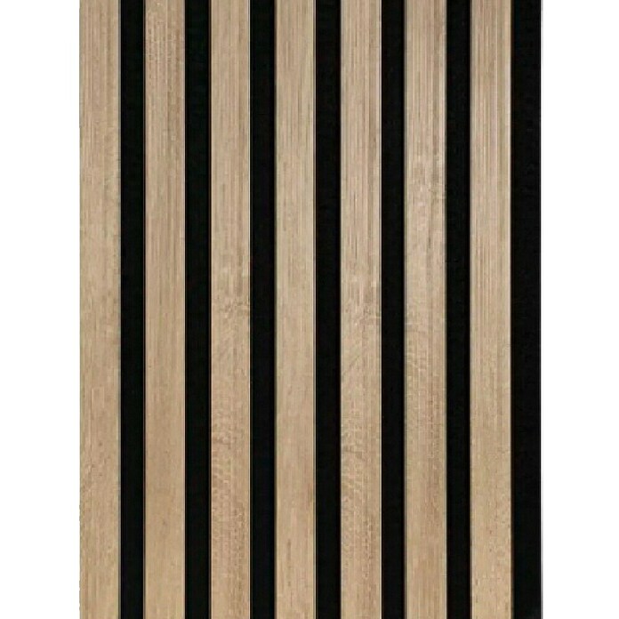CanDo Akoestische panelen Vergrijsd eiken (260 x 30 cm, Vergrijsd eiken, 2 st., 1,56 m²) | BAUHAUS