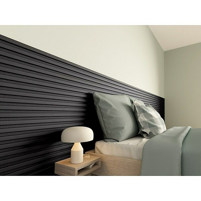CanDo Akoestische panelen Lava eiken (260 x 30 cm, Lava eiken, 2 st., 1,56 m²) | BAUHAUS