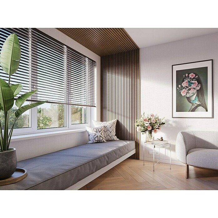 CanDo Akoestische panelen Rustiek eiken (260 x 30 cm, Rustiek eiken, 2 st., 1,56 m²) | BAUHAUS