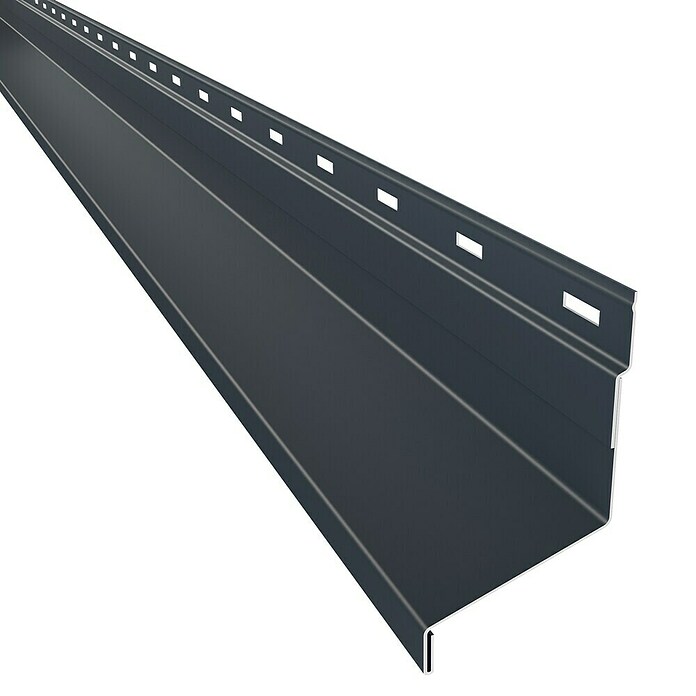 Metdach Anfangsprofil SG (Anthrazit, Länge: 254 cm, Stahl) | BAUHAUS