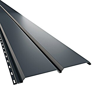 Metdach Fassadenpaneel SG Siding (Anthrazit, 250 x 26 cm, Stahl, Glatt)