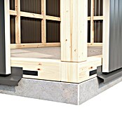 Anfangsprofil für SW Fassadenpaneele (Anthrazit, Länge: 200 cm, Stahl) | BAUHAUS