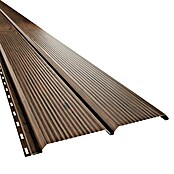 Metdach Fassadenpaneel SG Siding (Nussbaum, 250 x 26 cm, Stahl, Micro Sinus) | BAUHAUS