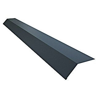 Traufblech für SW Dachpaneele (Anthrazit, Länge: 200 cm, Stahl)