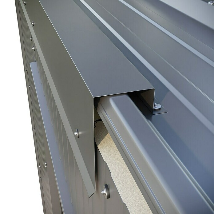 Kantenwinkel für SW Dachpaneele (Anthrazit, Länge: 200 cm, Stahl) | BAUHAUS