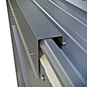 Kantenwinkel für SW Dachpaneele (Anthrazit, Länge: 200 cm, Stahl) | BAUHAUS