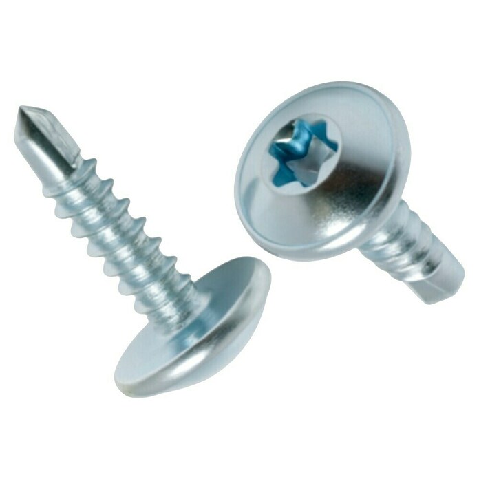 Metdach Flachkopfschraube SG Metall (Ø x L: 4,2 x 19 mm, Metall, 250 Stk.) | BAUHAUS