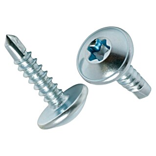Metdach Flachkopfschraube SG Metall (Ø x L: 4,2 x 19 mm, Metall, 250 Stk.)
