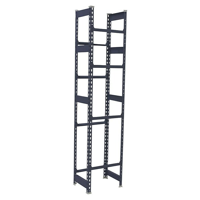 Simonrack Simonbottle Getränkekistenregal Bottleclick (H x B x T: 200 x 40 x 30 cm, Traglast Einlegeboden: 100 kg, Anzahl Böden: 4 Stk., Stecken, Anthrazit) | BAUHAUS