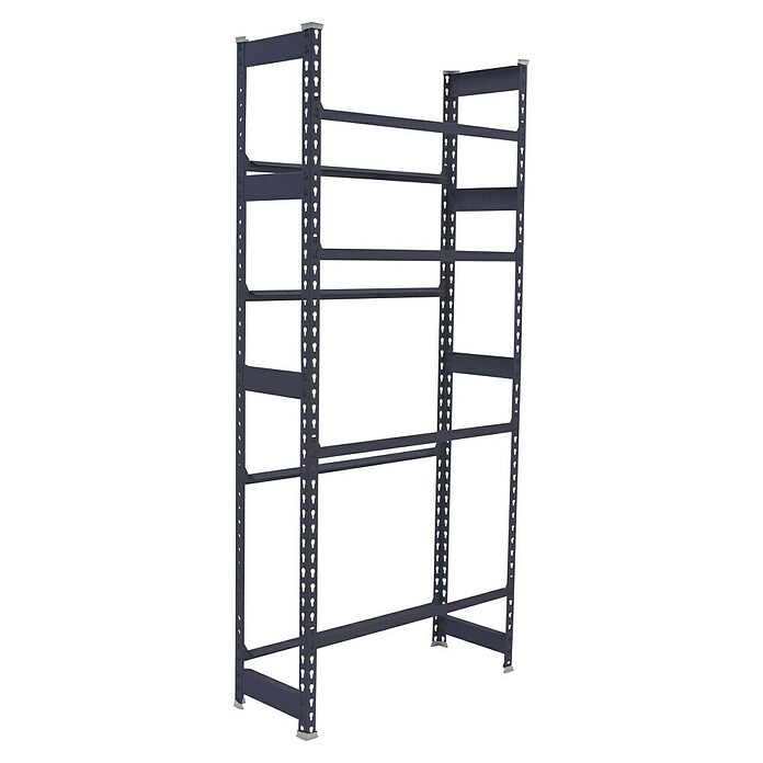 Simonrack Simonbottle Getränkekistenregal Bottleclick (H x B x T: 200 x 80 x 30 cm, Traglast Einlegeboden: 100 kg, Anzahl Böden: 4 Stk., Stecken, Anthrazit) | BAUHAUS