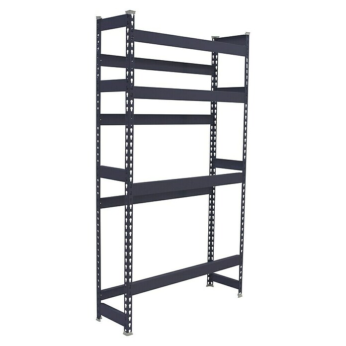 Simonrack Simonbottle Getränkekistenregal Bottleclick (H x B x T: 200 x 100 x 30 cm, Traglast Einlegeboden: 100 kg, Anzahl Böden: 4 Stk., Stecken, Anthrazit) | BAUHAUS