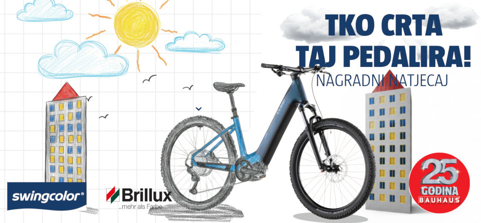 Nagradni natječaj - Tko crta, taj pedalira!
