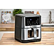 Alpina Airfryer (Zilver / Zwart, Hoogte: 36,5 mm, 1.800 W) | BAUHAUS