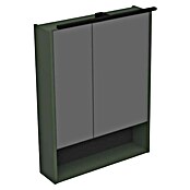 Aquaart Kupaonski ormarić s LED ogledalom Miriad  (Š x V: 64 x 84 cm, Zelena) | BAUHAUS