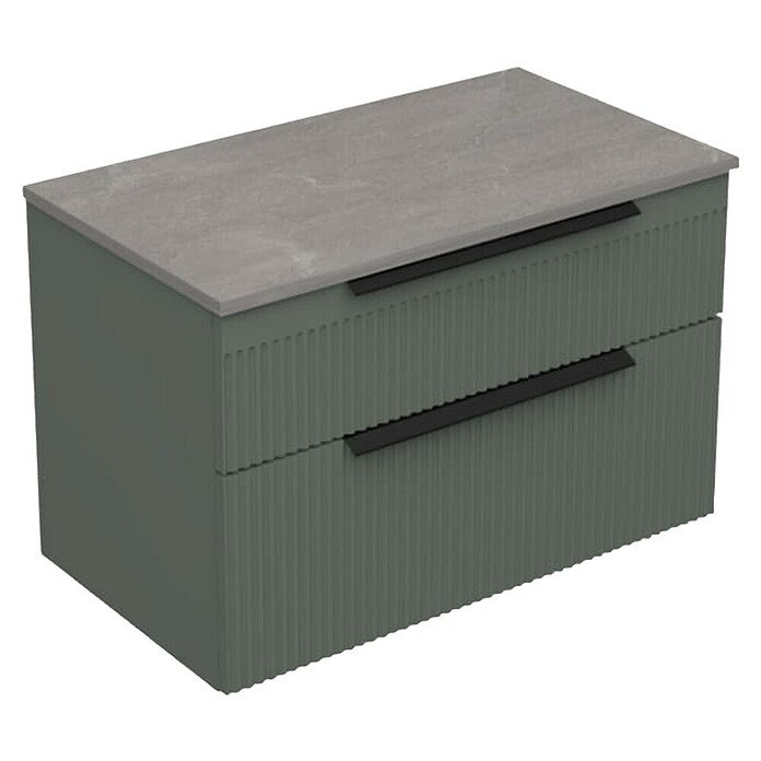 Aquaart Kupaonski ormarić ispod umivaonika Miriad  (Š x D x V: 81 x 46 x 53 cm, Zelena) | BAUHAUS