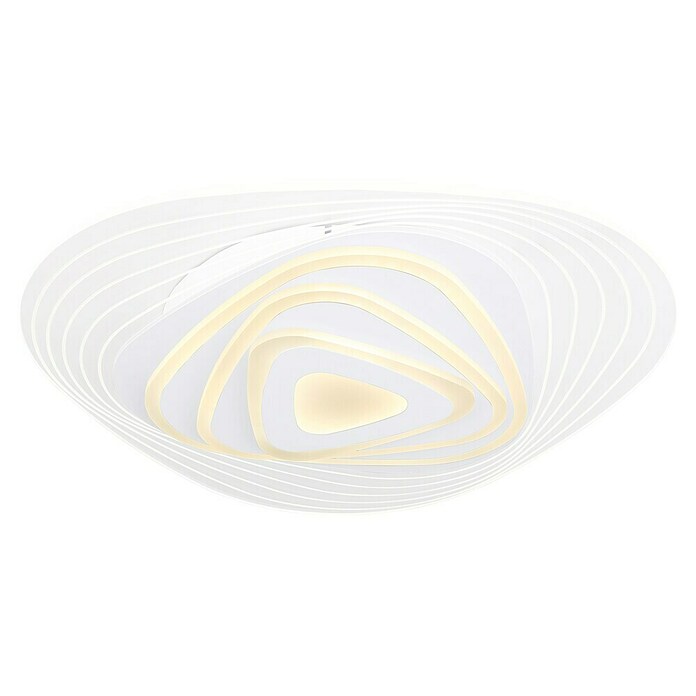 Globo LED stropna svjetiljka Jocelyn  (40 W, D x Š x V: 50,2 x 48,8 x 6,5 cm, Bijela, Topla bijela) | BAUHAUS