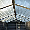 Palram Gerätehaus Skylight 6x8 Tan (1,85 x 2,3 m, Wandstärke: 1 mm, Farbe: Beige/Braun)
