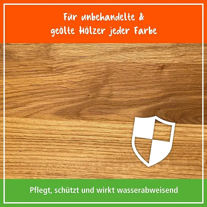 Poliboy Möbel-Öl - 200 ml - Holzschutzmittel für unbehandelte & geölte Hölzer jeder Farbe, pflegt, schützt und wirkt wasserabweisend.