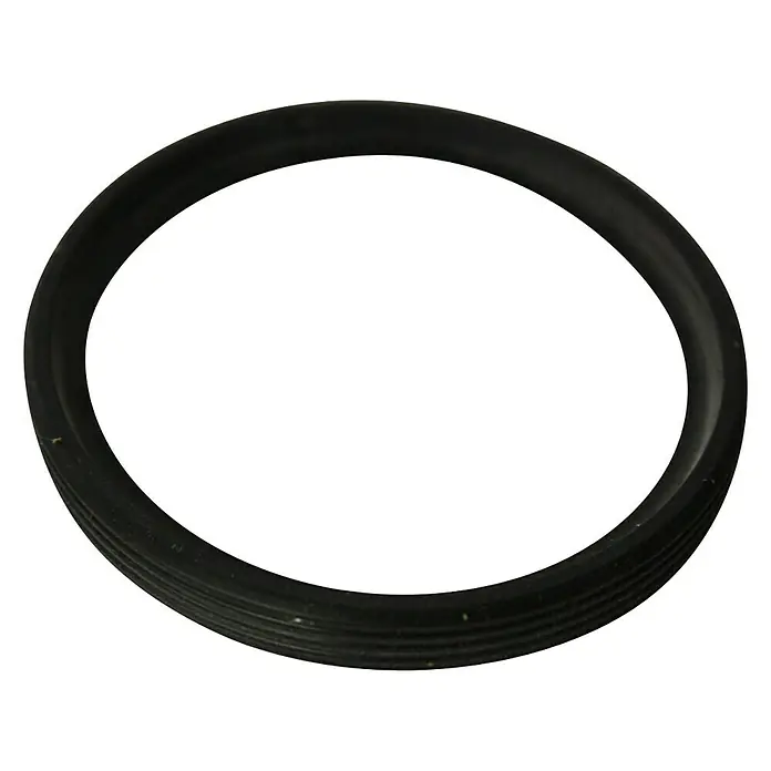 Dichtring Außen - Durchmesser: 80 mm - Schwarzer Gummidichtungsring mit Rillen, ideal für verschiedene Anwendungen, bietet zuverlässige Abdichtung.