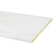 CanDo Keukenwerkblad Aanrechtblad Mat wit Marmer (Spaanplaat, 182 x 60 x 2,8 cm, Mat wit Marmer) | BAUHAUS