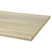 CanDo Keukenwerkblad Aanrechtblad Grof Hout waterstop (Spaanplaat, 182 x 60 x 2,8 cm, Grof Hout) | BAUHAUS