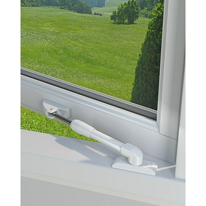 Abus Raamuitzetter (Wit, 240 mm) | BAUHAUS